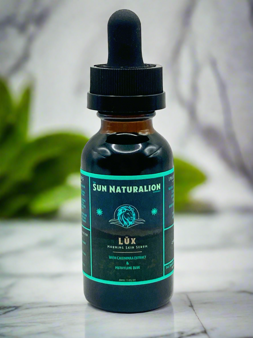 Lūx | Morning Skin Serum | Methylene Blue & Calendula Elixir