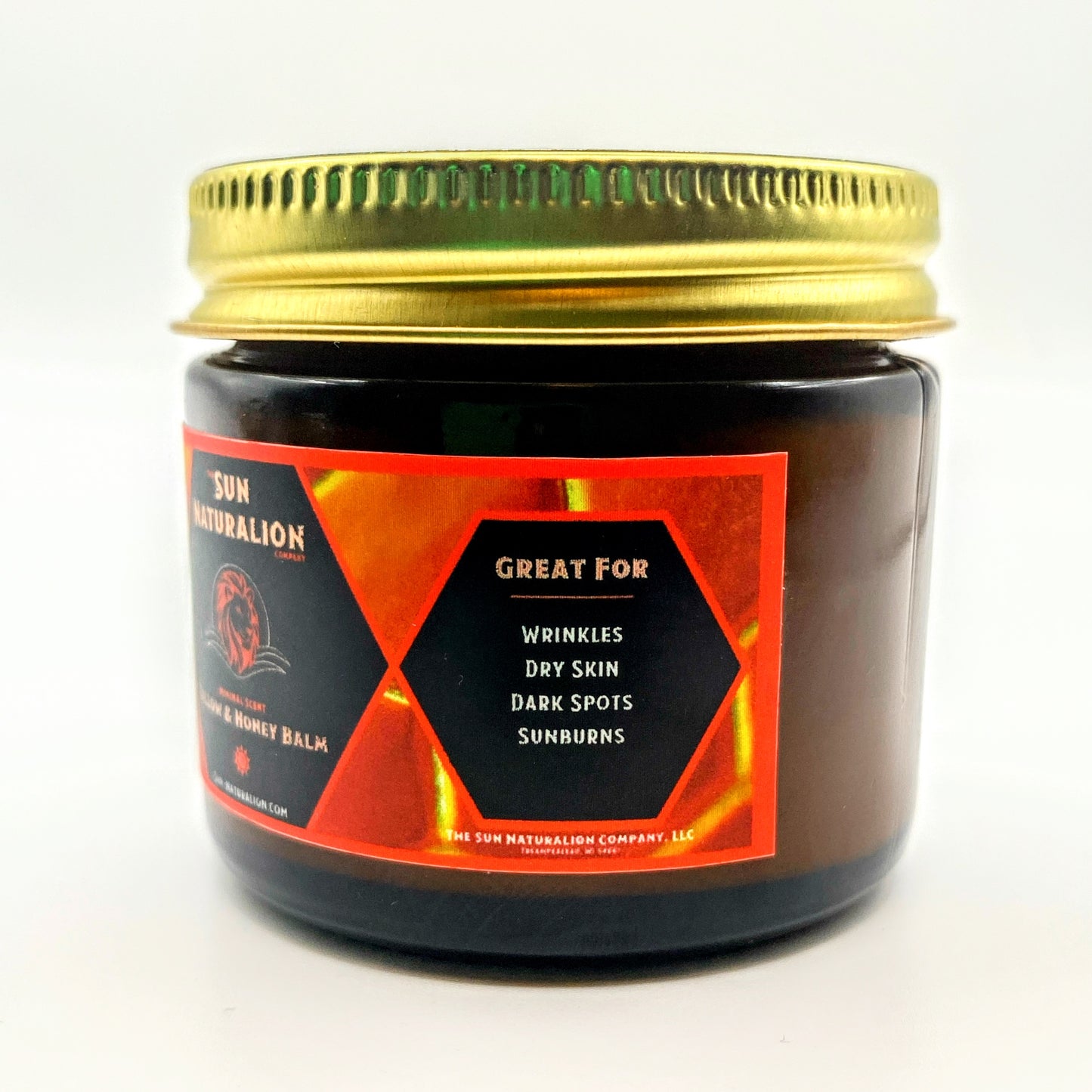 Tallow & Honey Balm - Minimal Scent (2 oz Jar)